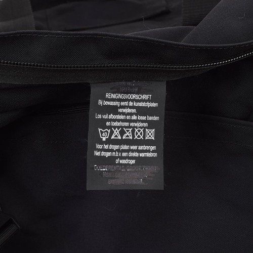 Original Dutch Military duffle sportswear bag travel backpack rucksack black - Picture 6 of 6