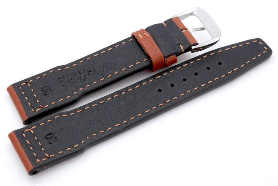 Rios1931 made Germany Pilot Calf Leather Strap 20mm 21mm 22mm compatible IWC SC - Image 2 of 2