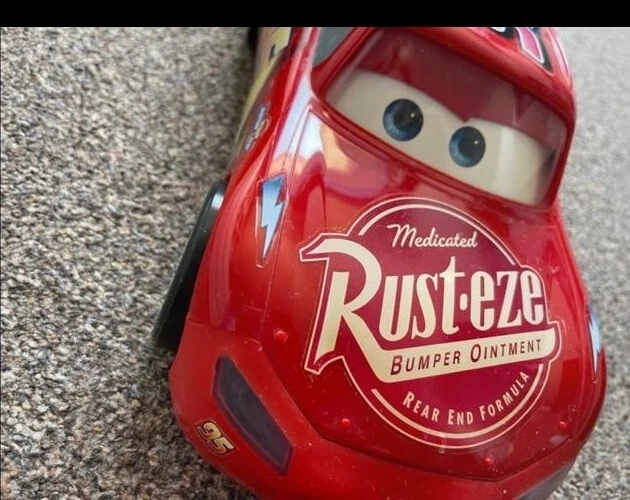 Cars 3 Tech Touch Lightning McQueen Disney Pixar Touch Screen Rare Red Car Toy