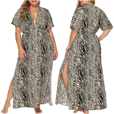 safari maxi dress