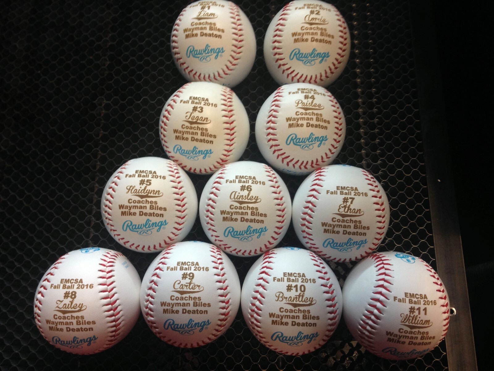 Ring Bearer Gift, Personalized Baseball, Sports Gift, Team Gift