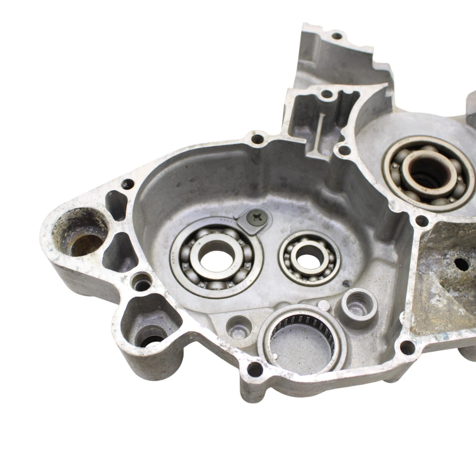 1996 - 2000 SUZUKI RM125 Crank Case Engine Case SILVER BLOCK STOCK