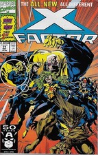X-Factor No.71 / 1991 1st New Team / Peter Da...
