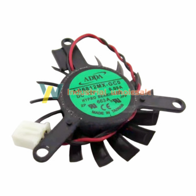 1pc brand new Cooler Fan For NVIDIA ADDA AB6812MX-GC0 37mm 2 Pin Graphics Card