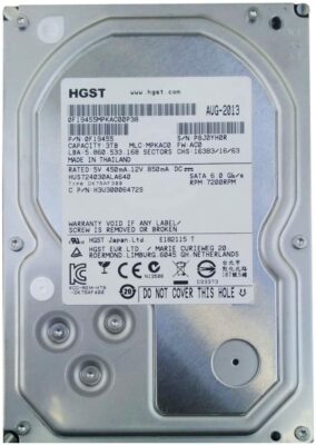 HUS724030ALA640 Hitachi HGST Ultrastar 7K4000 3TB Hard Disk