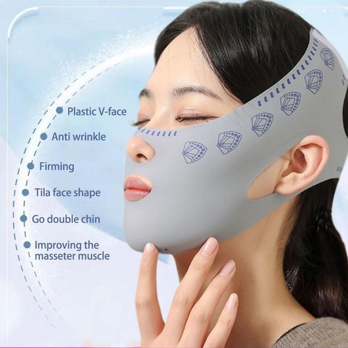 Schönheit Frauen Anti Falten Gesicht Schlafen Abnehmen Full Lift V Maske Bandage