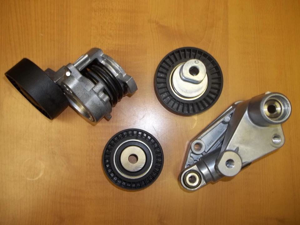 Bmw E46 E39 Z4 X5 530i 525i Drive Belt Tensioner with Pulley Set Kit new - Image 2 of 2