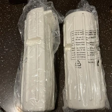 Dock Bumper Fenders - Boat Dock Bumpers for Edge or Side - Marine Fender -White-