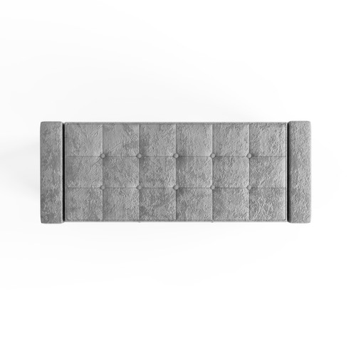 Verona Ottoman Storage Bench Window Seat Storage Box Bedroom Living Velvet - Picture 9 of 10