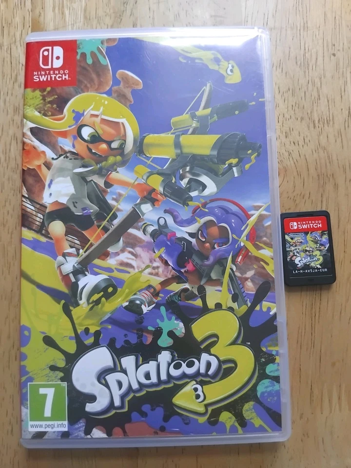 Splatoon 3 - Nintendo Switch Game - Fast Postage - BOXED COMPLETE IN CASE, photo 1 of 5