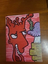 Mushroom Trippy Head Psychedelic Nature Catapillar Face Shrooms DMT Wild jester 