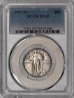 1927-D Standing Liberty Quarter 25c PCGS XF45