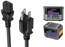 AC Charging Cable for VTOMAN Flashspeed 1500/Flashspeed 1000 Power Station