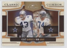2009 Donruss Classics Classic Combos Silver /250 Bob Lilly Cliff Harris HOF oh4