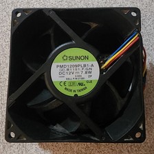 SUNON 12V DC PC CASE COOLING FAN W SCREWS PMD1209PLB1-A