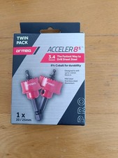 Armeg Acceler8 Pro Hole Cutter Twin Pack 20mm 25mm Sheet Steel