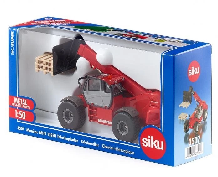 SIKU Manitou MHT10230 Teleskoplader (3507) Baufahrzeug Miniaturmodell 1:50 NEU** - Bild 2 von 2