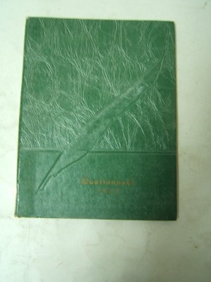 Quattanual 1953 Locust Joint HS Yearbook Numidia Columbia Co PA