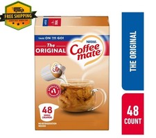 Nestl Coffee-mate Original Liquid Coffee Creamer Singles, 9 fl oz, 48 Count