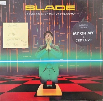 Slade The Amazing Kamikaze Syndrome Vinyl Record VG+/VG PL70116 1984