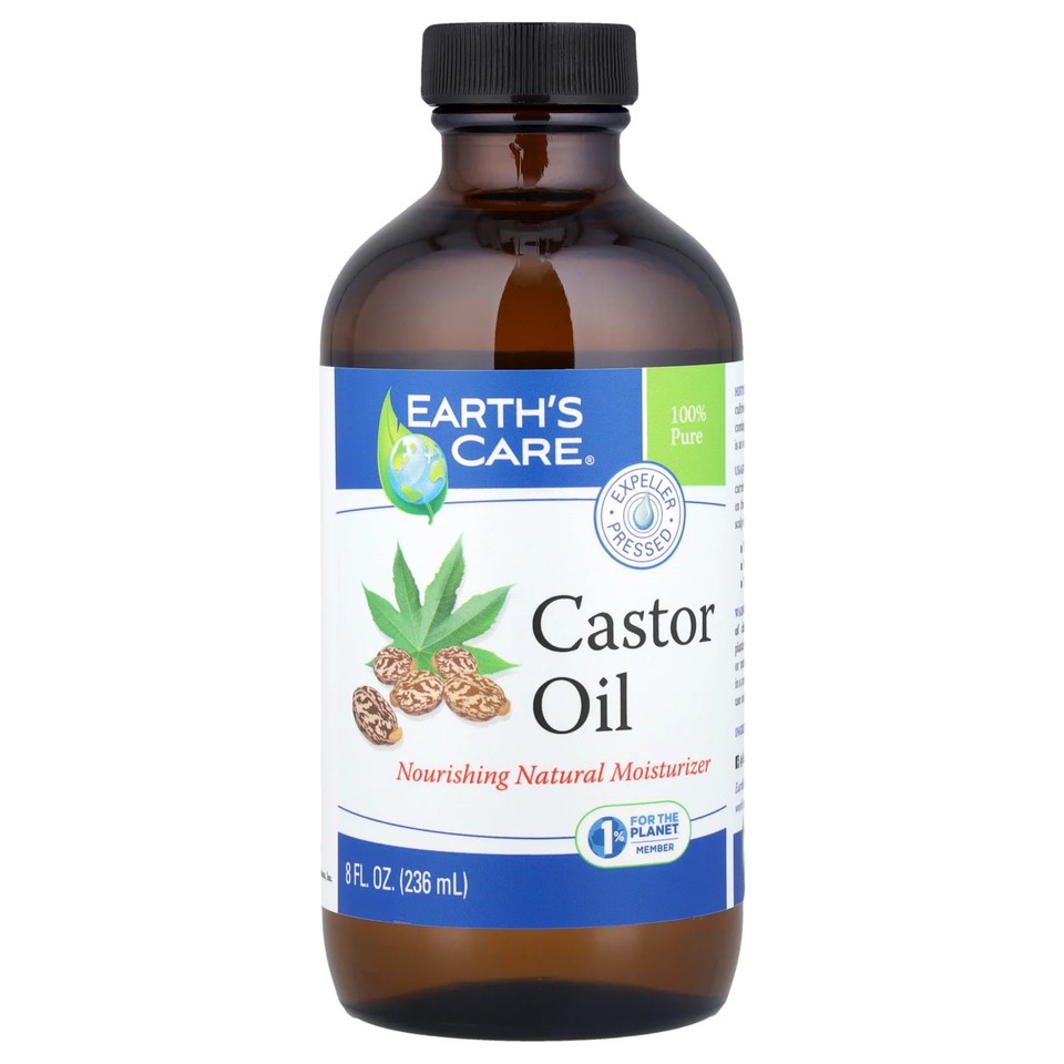 100% Pure Castor Oil, 8 fl oz (236 ml)