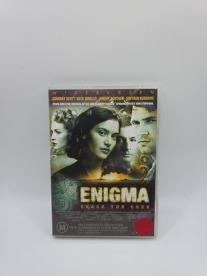 Enigma DVD Dougray Scott Kate Winslet Region 4 Pal
