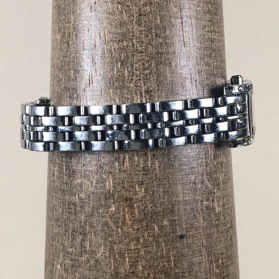 Reloj Citizen Eco-Drive Mujer G620-T004691 Pavé Tono Plateado Solar Analógico 14mm 6" Foto 3 de 4