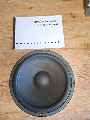 Mordaunt Short  Subwoofer MS10WR-3R5 300 W EXTREM Tiefbass Lautsprecher (MS907W)