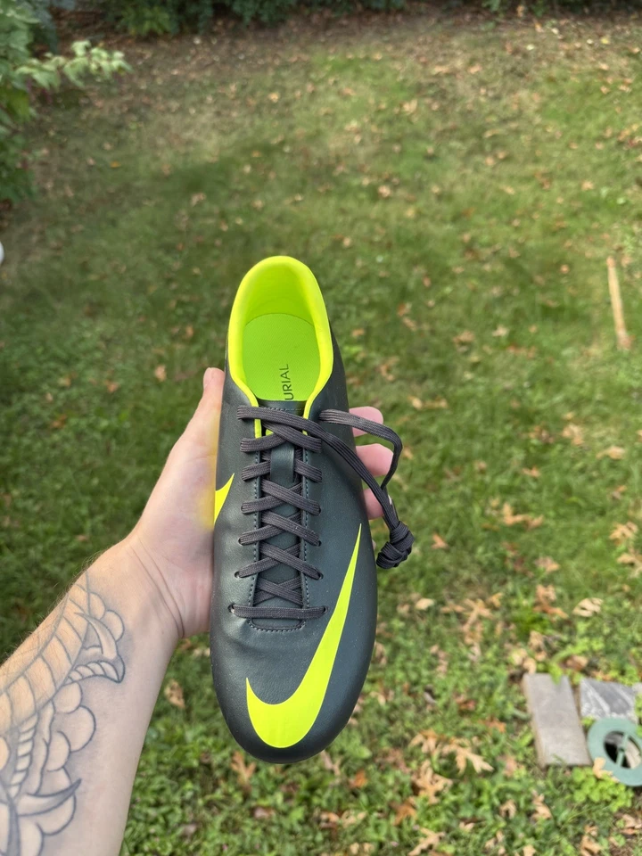 Zapatos de fútbol sala Nike JR Mercurial Victory III algas/neón Foto 3 de 4