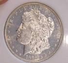 1878 S Morgan silver dollar - UNC, Reflective, Frosty, 5235