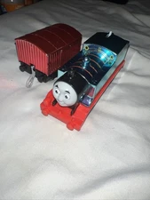 Thomas & Friends Trackmaster Motorized Celebration Thomas Shiny Chrome 2013