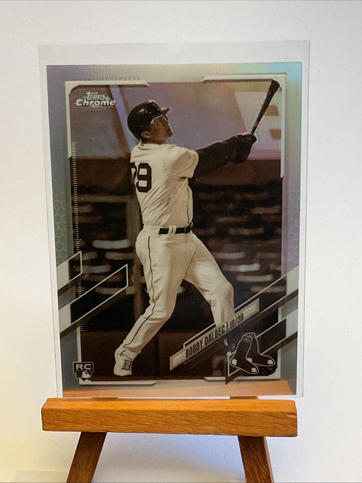 2021 Topps Chrome - Bobby Dalbec #151 Sepia Refractor (RC)