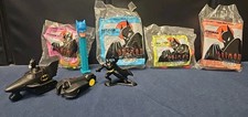 1993 MCDONALD  S HAPPY MEAL BATMAN THE ANIMATED SERIES 4 NEW  4 BONUS ITEMS