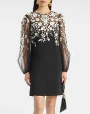 Carolina Herrera Embellished minidress US 2