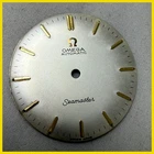 VINTAGE OMEGA SEAMASTER SILVER TONE PROFESSIONAL REFINISHED DIAL GOLD OR GF #665