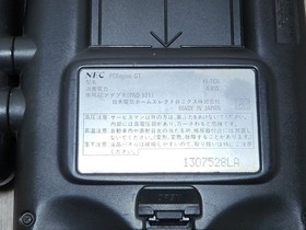 PC Engine GT console, TV tuner, NEC game, retro, rare, valuable. Used