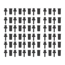 30 Pcs Plastic Buckle Clips Subwoofer Speaker Grill Pegs Snap Buttons