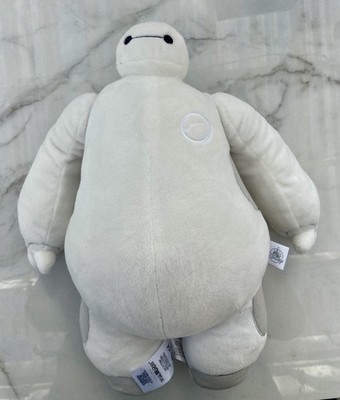Disney Store Baymax Plush 14  Big Hero 6 Stuffed Toy Soft White Robot 2014