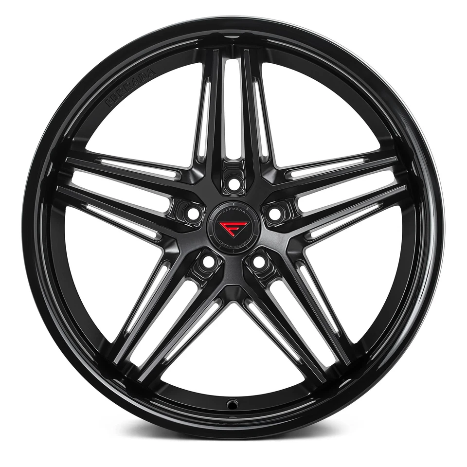 Ferrada CM1 Wheel 20x8.5 (40, 5x112, 66.56) Black Single Rim - Imagem 2 de 4
