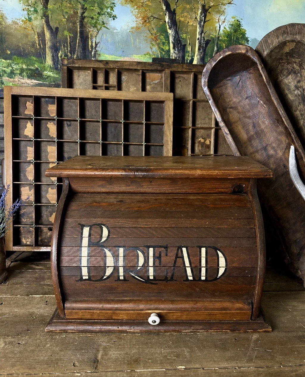 Gorgeous Vintage Bread Box