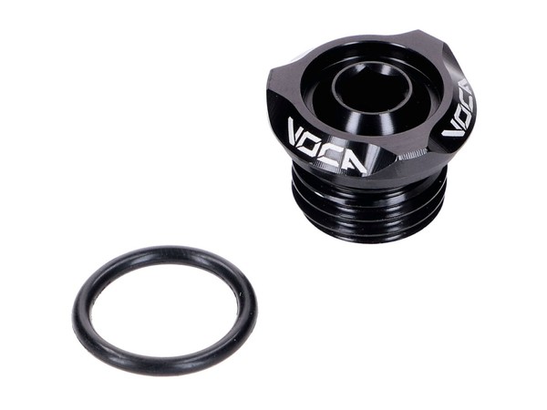 ÖLeinfüLlschraube Voca V2 CNC Schwarz FüR Minarelli Am, Generic, Ksr-Moto, Keewa-image