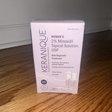 Keranique Womens Hair Regrowth Treatment 2 Minoxidil NEW