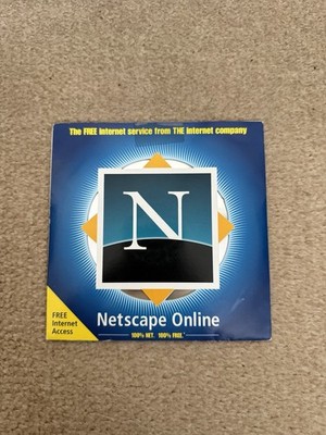 Netscape Online Internet CD Rom Software VERSIEGELT