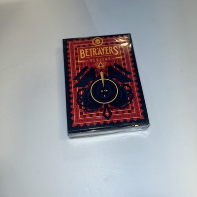Betrayers Veritas Playing Cards Limited Edition Deck by Giovanni Meroni USPCC