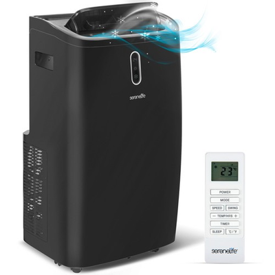 #ad SereneLife SLPAC242B Portable Air Conditioner 12000 BTU Capacity ASHRAE $288.21