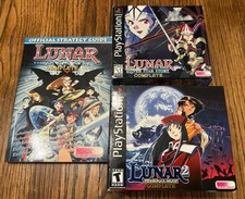 Lunar Silver Star Story Eternal Blue 2 Complete Sony PlayStation 1 Guide Sticker