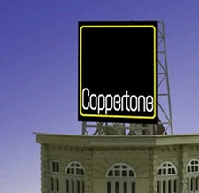 Miller Engineering 338830 N/Z Coppertone Animated Rooftop Billboard Small