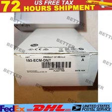 NEW Allen Bradley 193-ECM-DNT electronic overload relay 193ECMDNT US Free Tax