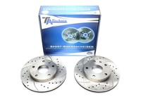 TA Technix Sport Bremsscheiben Satz Vorne VA FüR Daewoo Leganza