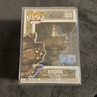 Funko POP! Plus One Piece Brook Exclusive Bronze Statue 2215 Luffy Zoro Nami Ace